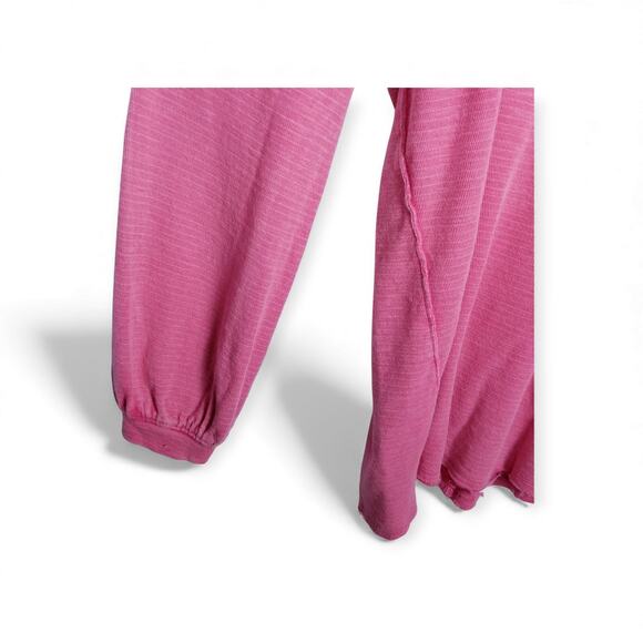 WE THE FREE OB1896790 Pink Rose Soul Song Long Sleeve Top - Medium - Picture 4 of 10